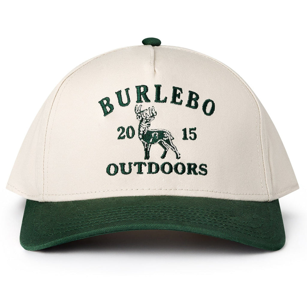 Cap - Vintage Whitetail Deer - Cream