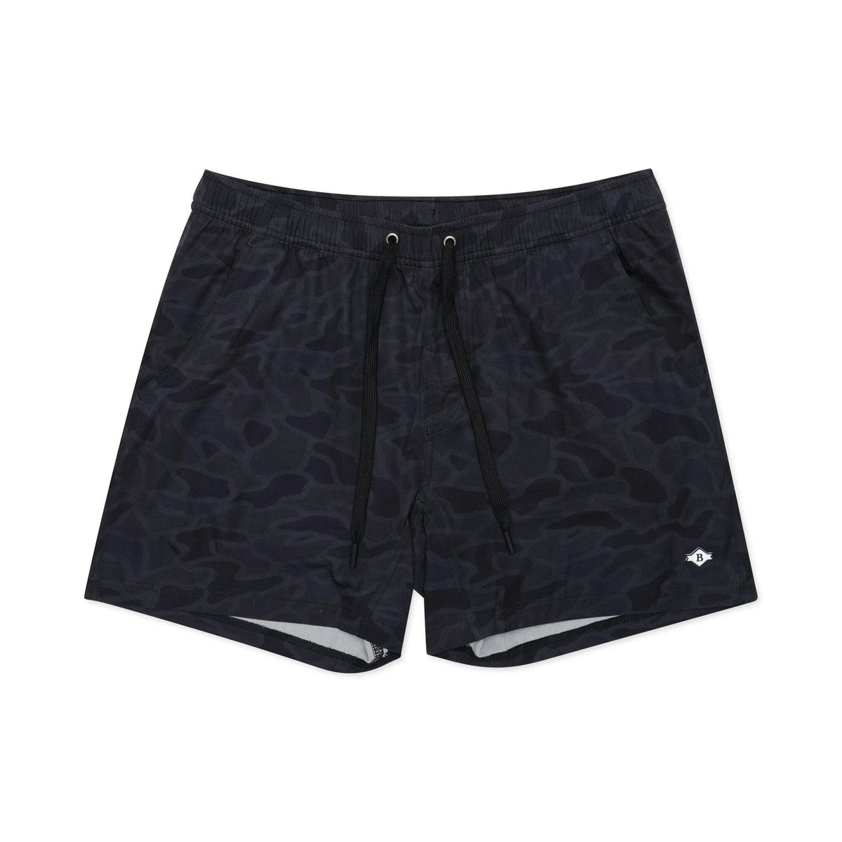 Athletic Short - Black Camo - Black Liner