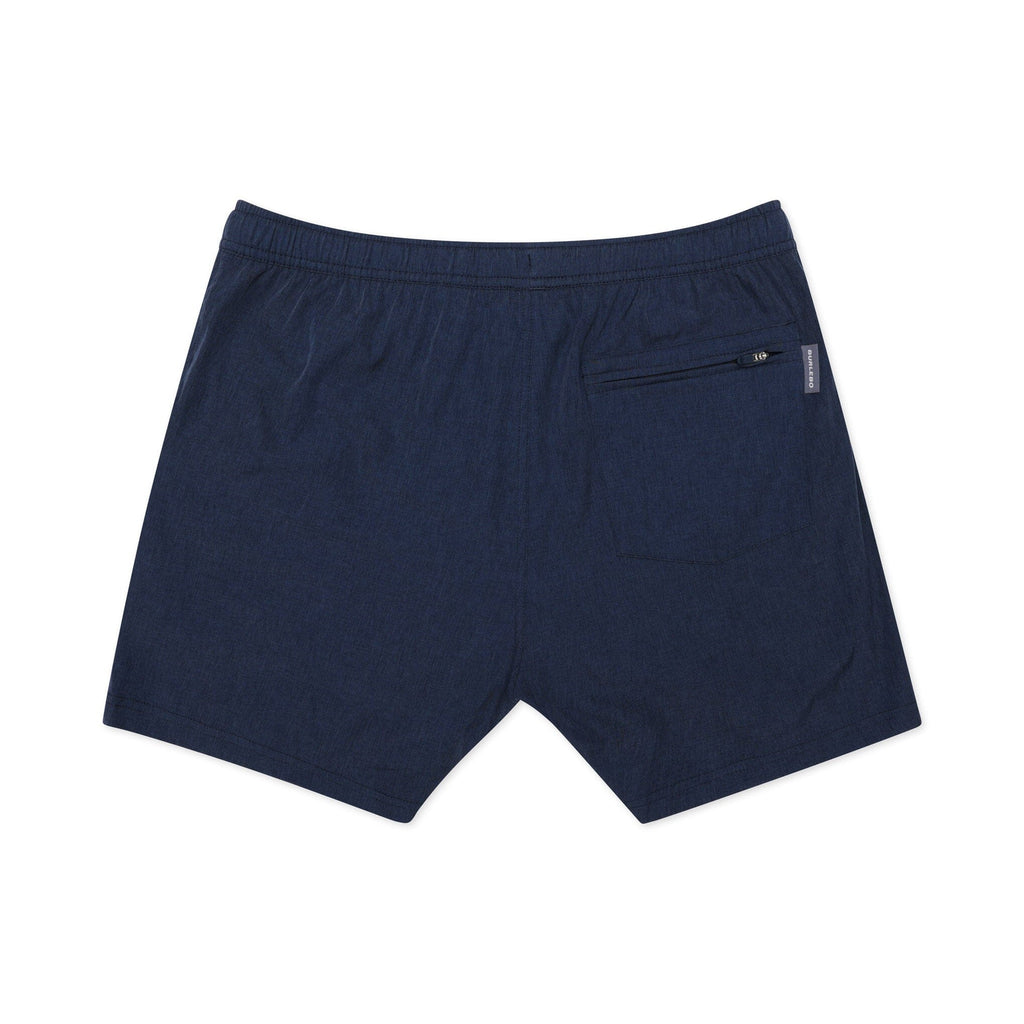 Athletic Short - Heather Navy - American Flag Liner