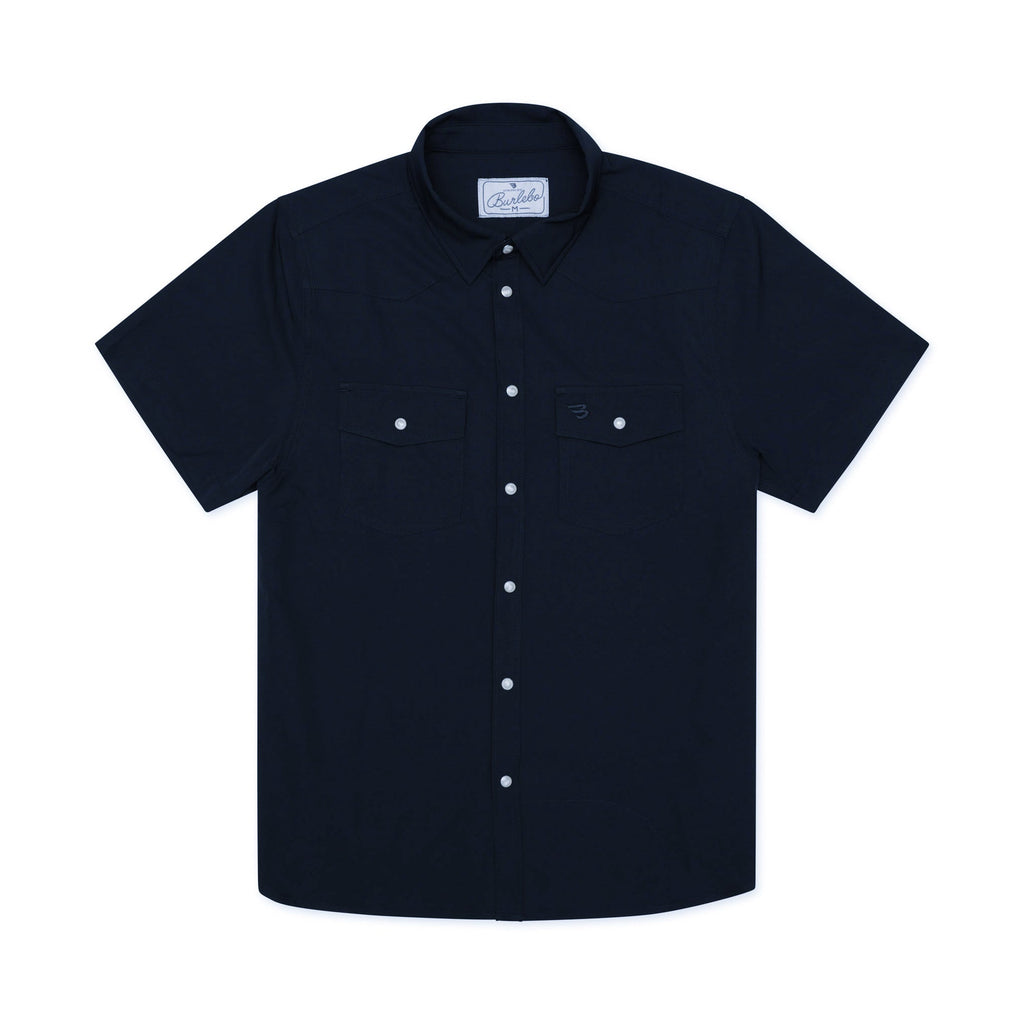 Performance Western Shirt - Navy