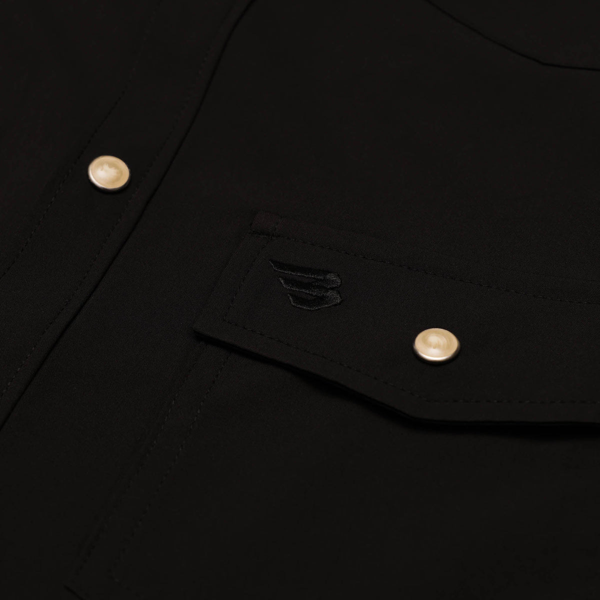 Performance Western Shirt -  Black
