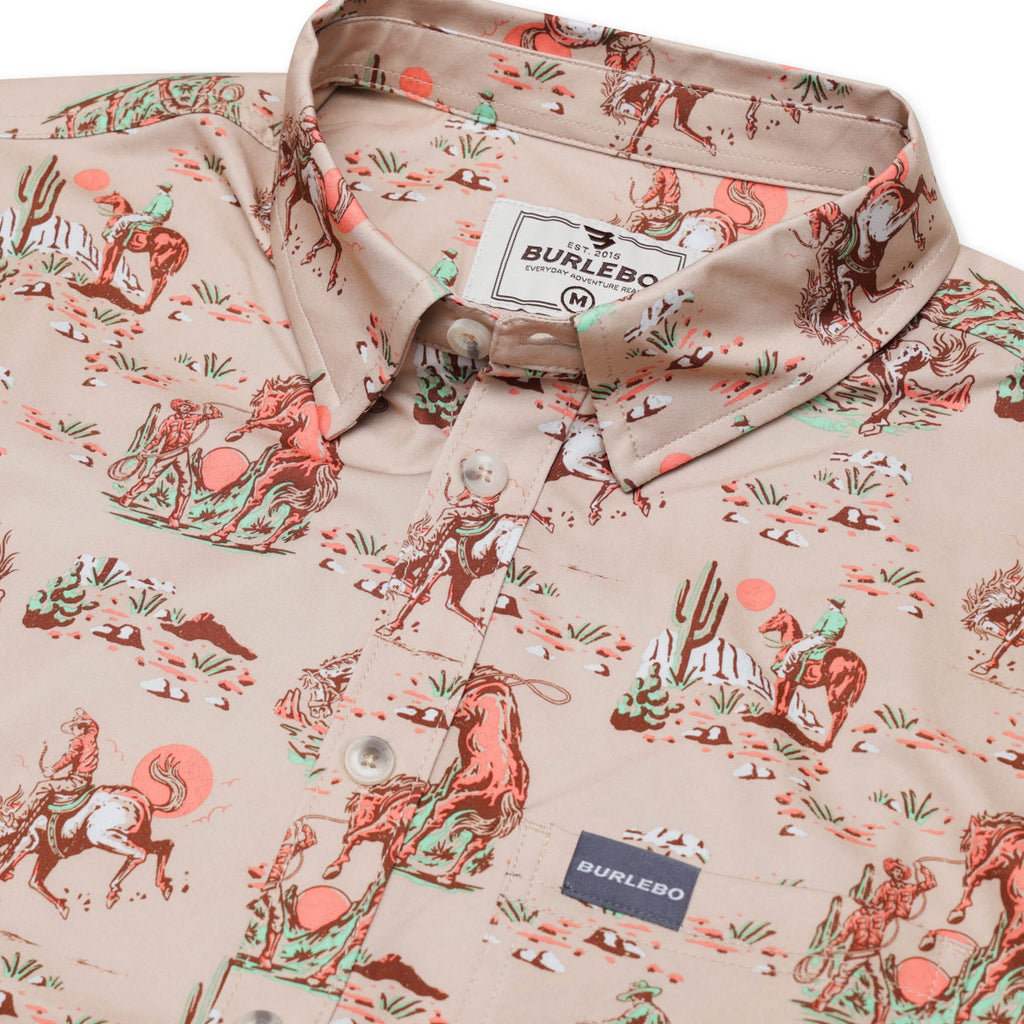 Performance Button Up - Cowboy Up