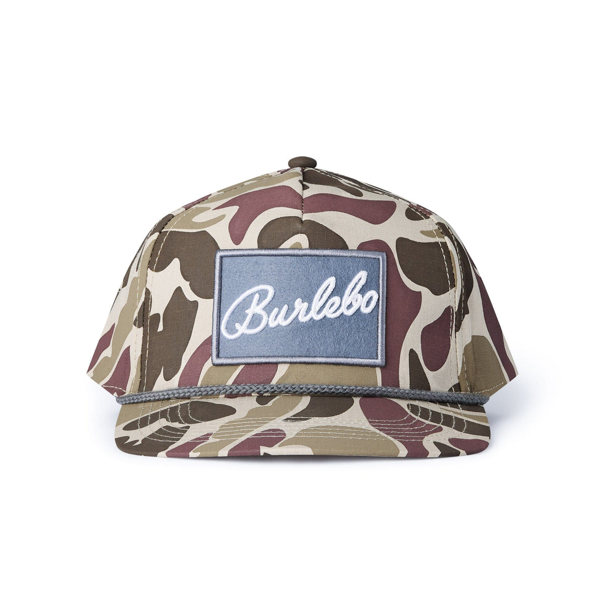 Cap - BURLEBO Grey Patch - Camo