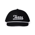 Cap - Texas Script - Black