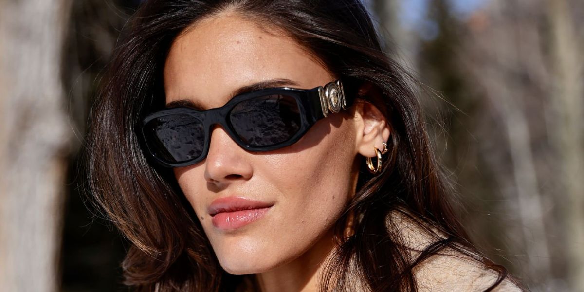 Versace 4361 GB1/87 Medusa Biggie Sunglasses - As Seen On Sabrina Carpenter & Kim Kardashian