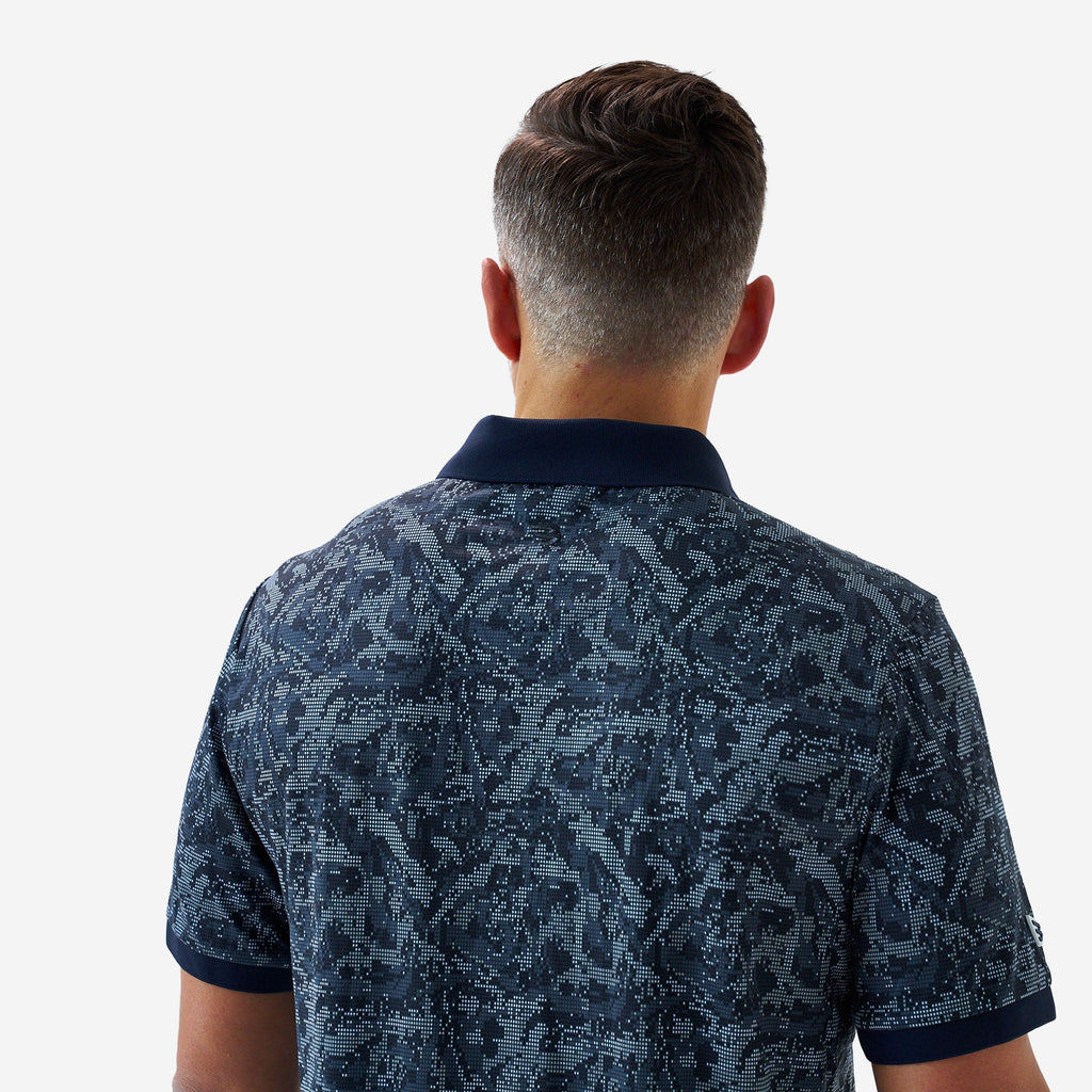 Performance Ringer Polo - Digi Camo - Navy