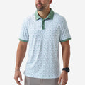 Performance Ringer Polo - Duck Season - White