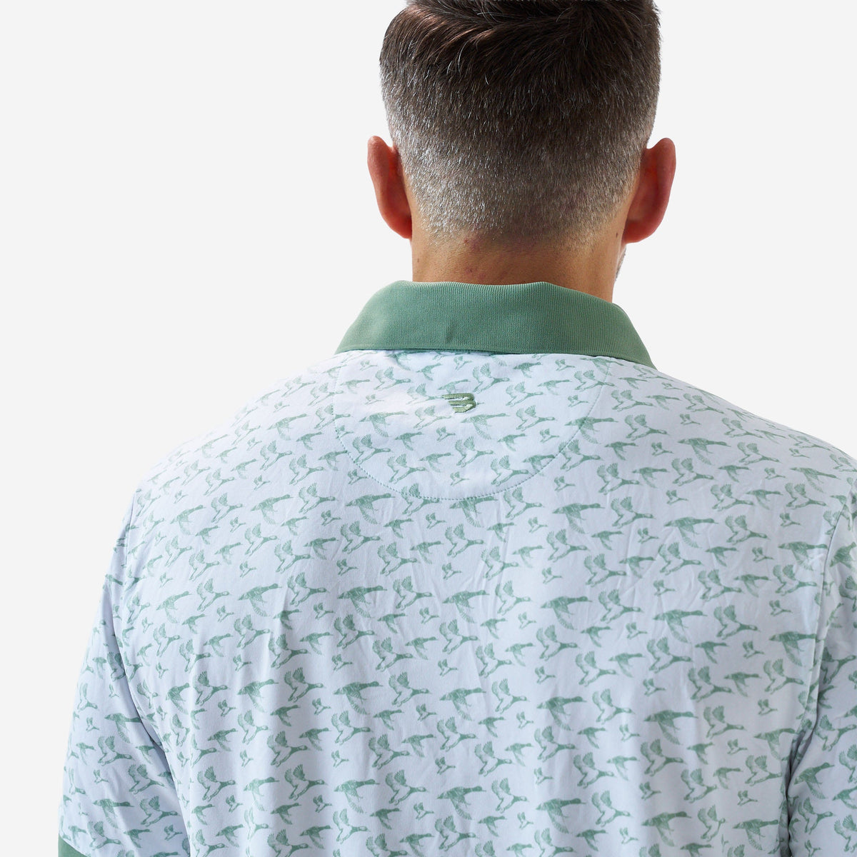 Performance Ringer Polo - Duck Season - White