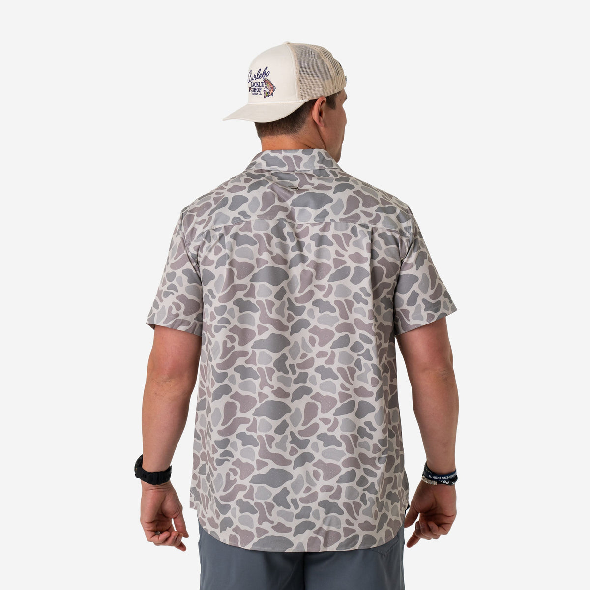 Performance Button Up -  Classic Deer Camo