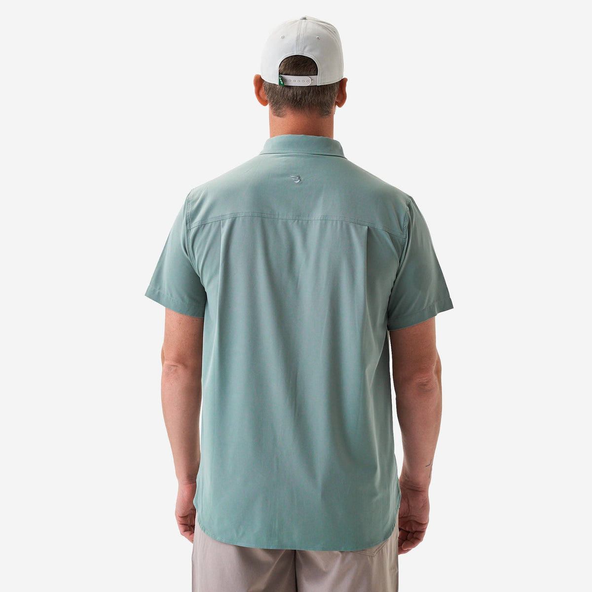 Performance Button Up - Sage