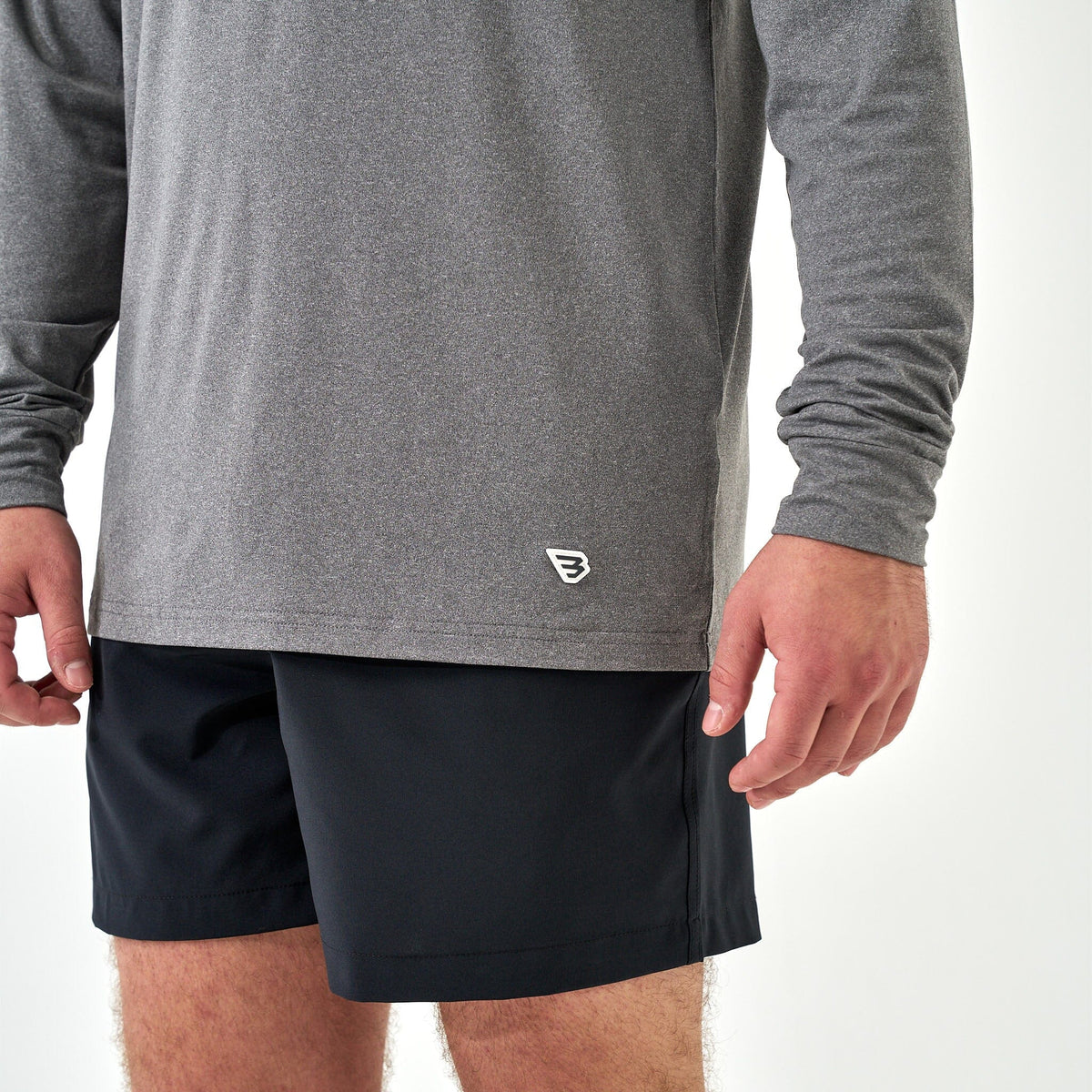 Performance Hoodie - Dark Heather Grey