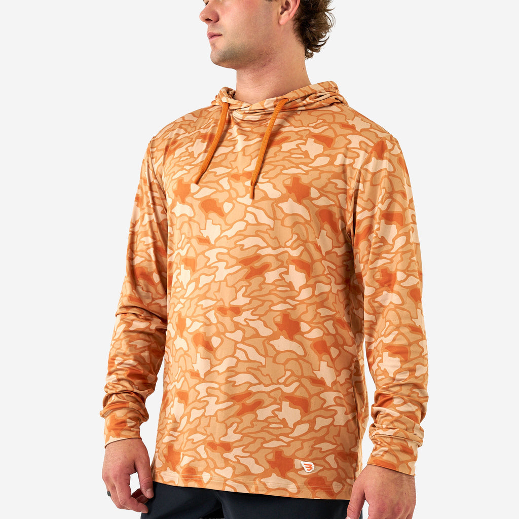 Father and Son Bundle - Performance Hoodie - Orange Texas Camo