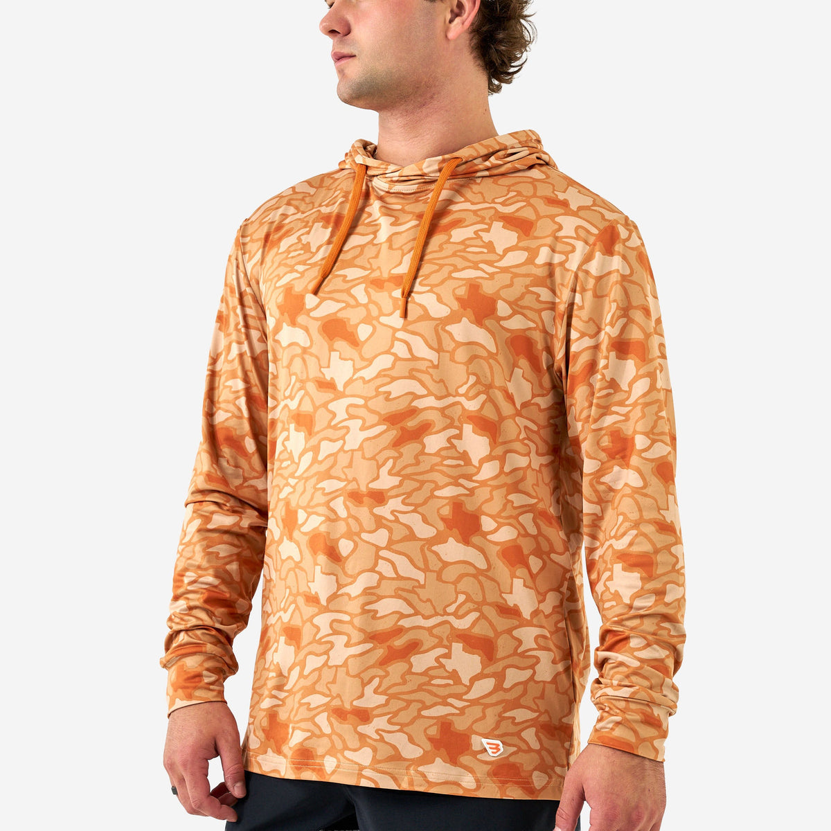Father and Son Bundle - Performance Hoodie - Orange Texas Camo