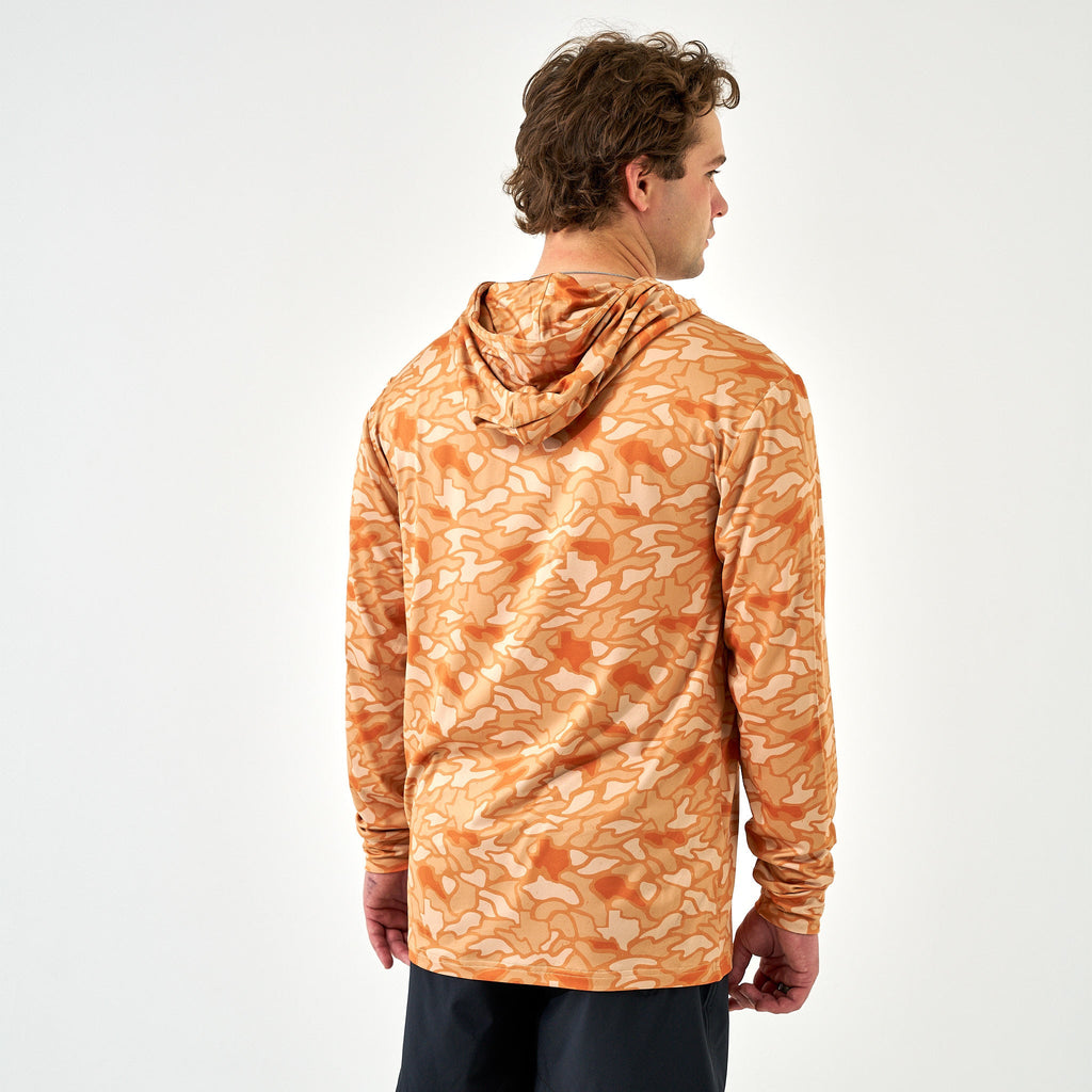 Father and Son Bundle - Performance Hoodie - Orange Texas Camo