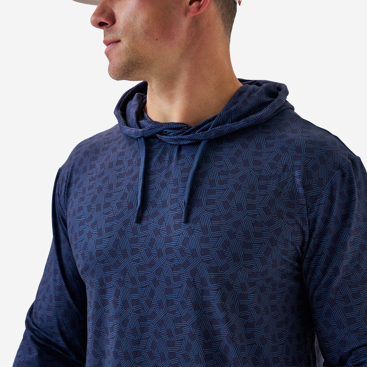 Performance Hoodie - Stars and Stripes - Navy
