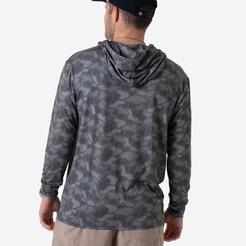 Performance Hoodie - Stone Camo