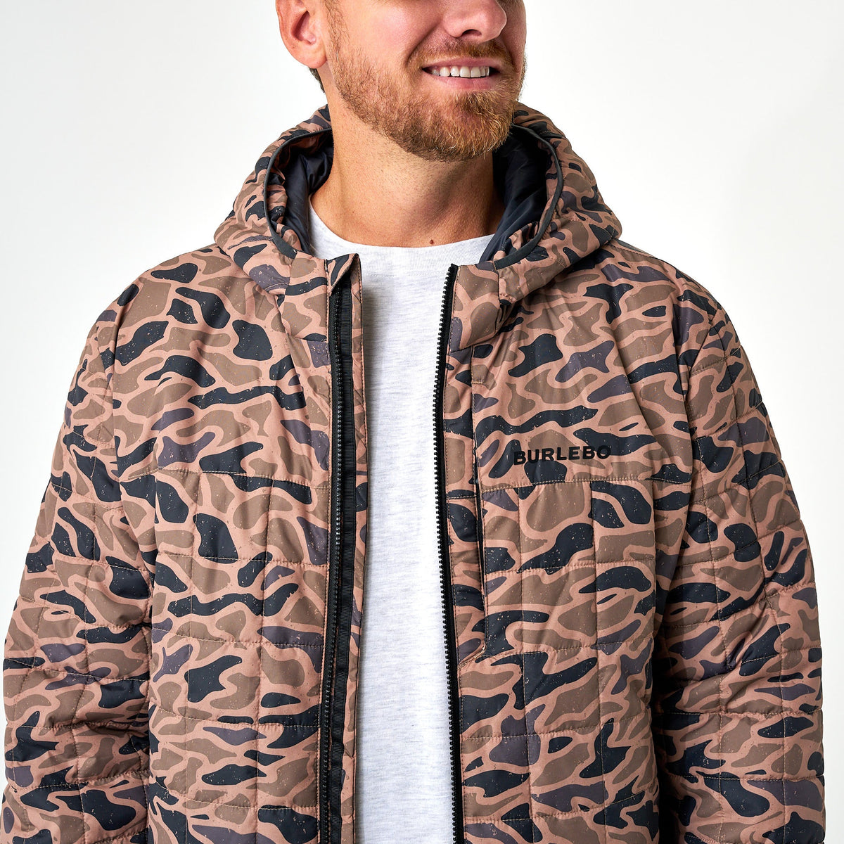 Puffer Jacket - Gauge Camo