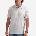 Performance Polo - Texas Grey and White