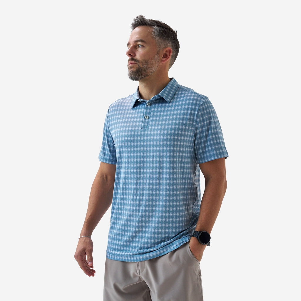 Performance Polo - Texas Diamond