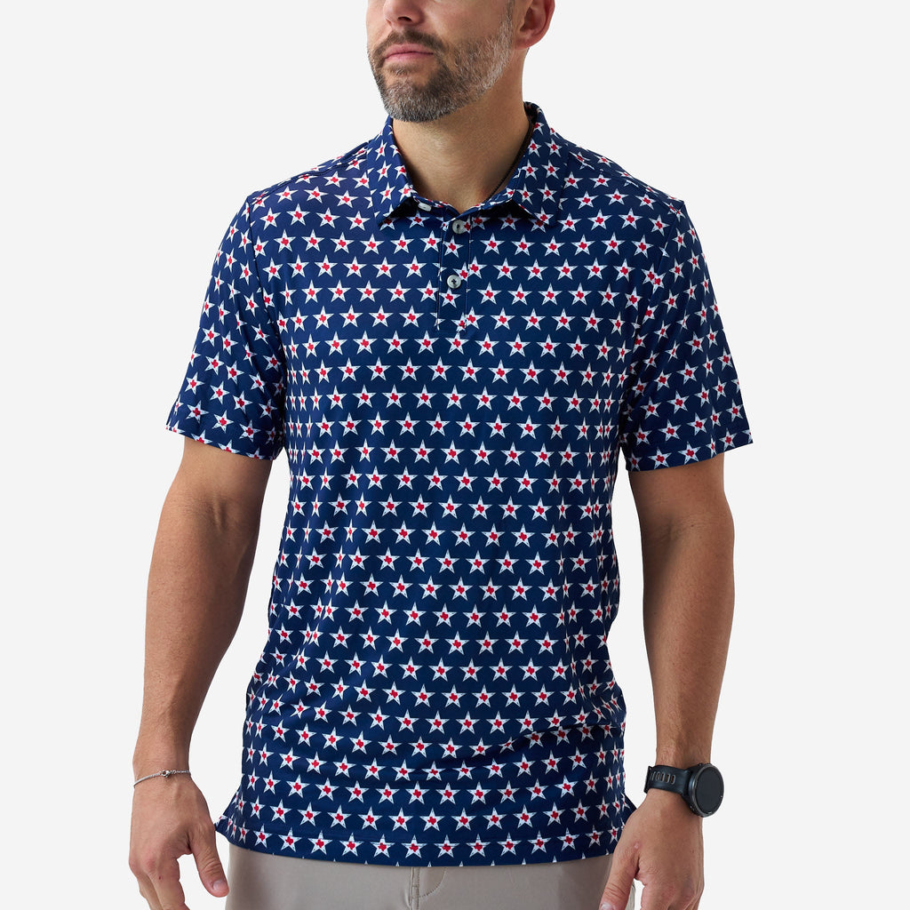 Performance Polo - Texas Vintage - Navy