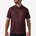 Performance Polo - Vintage Helmets - Black and Red