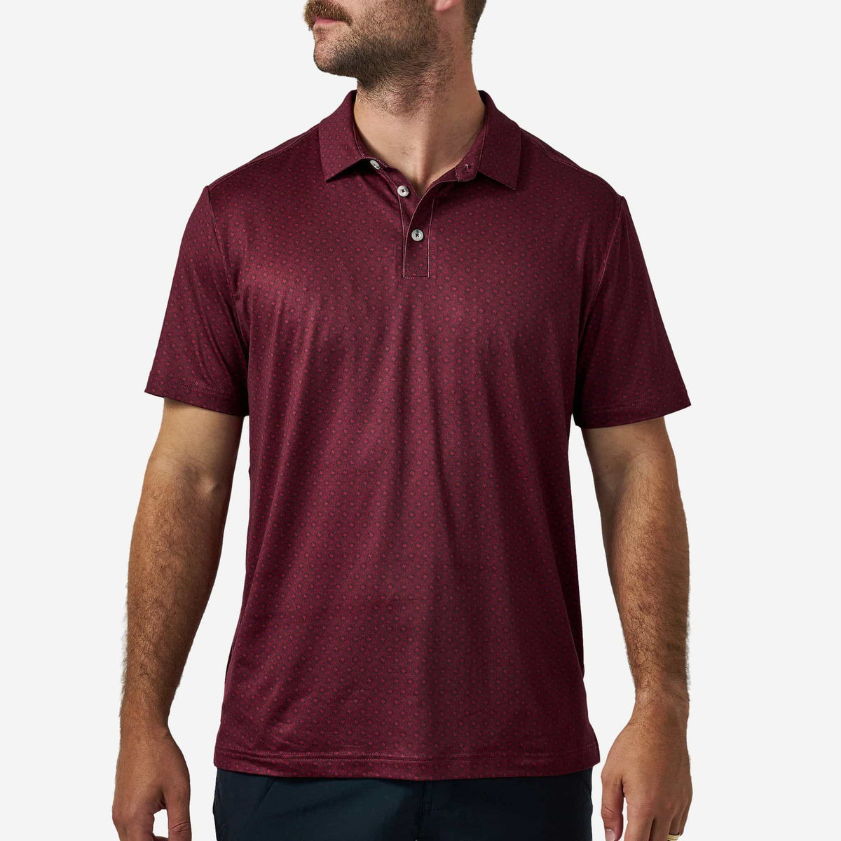 Father and Son Bundle - Performance Polo - Vintage Helmets - Maroon