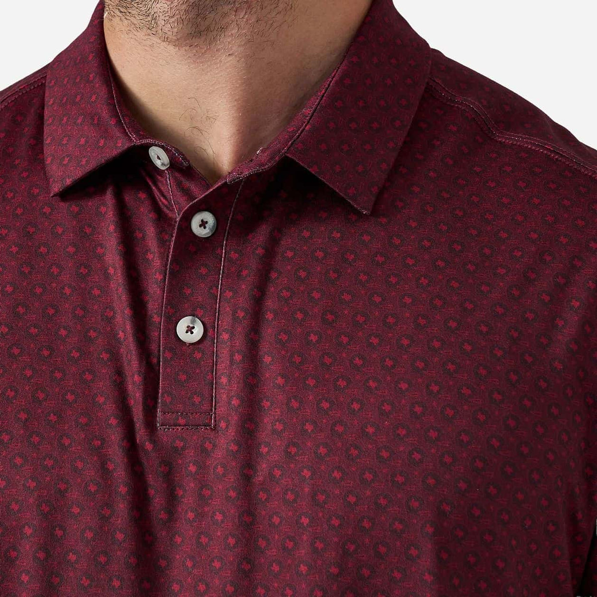 Father and Son Bundle - Performance Polo - Vintage Helmets - Maroon