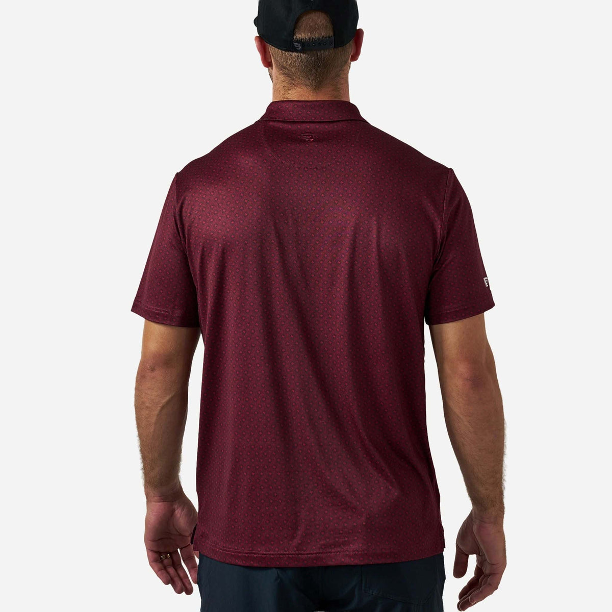 Father and Son Bundle - Performance Polo - Vintage Helmets - Maroon