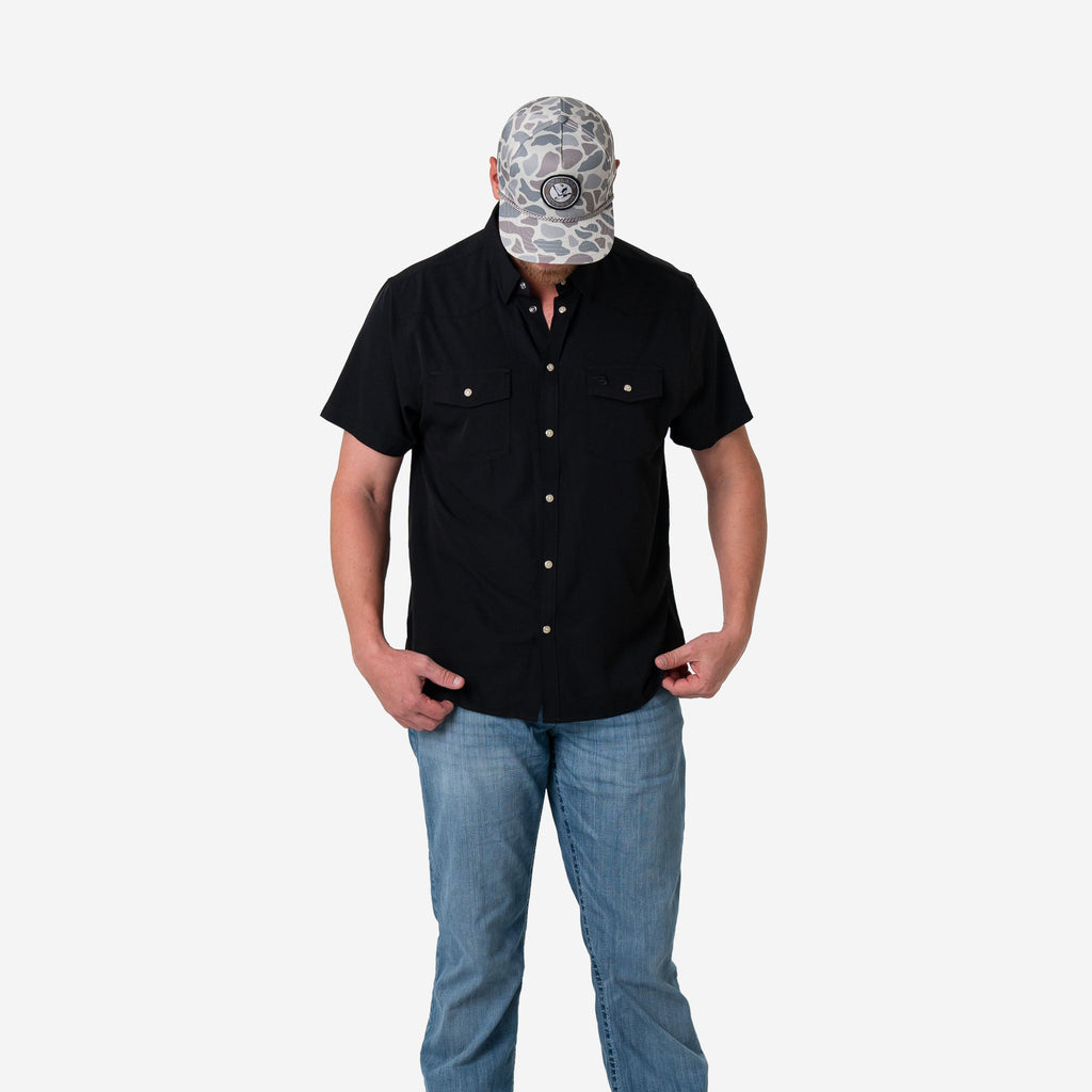 Performance Western Shirt -  Black