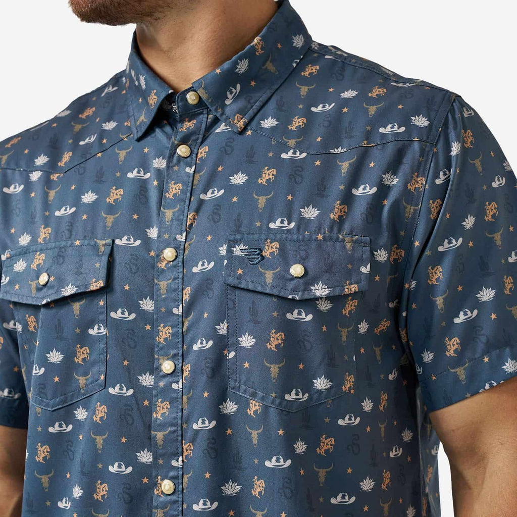 Performance Western Shirt - Desert Night