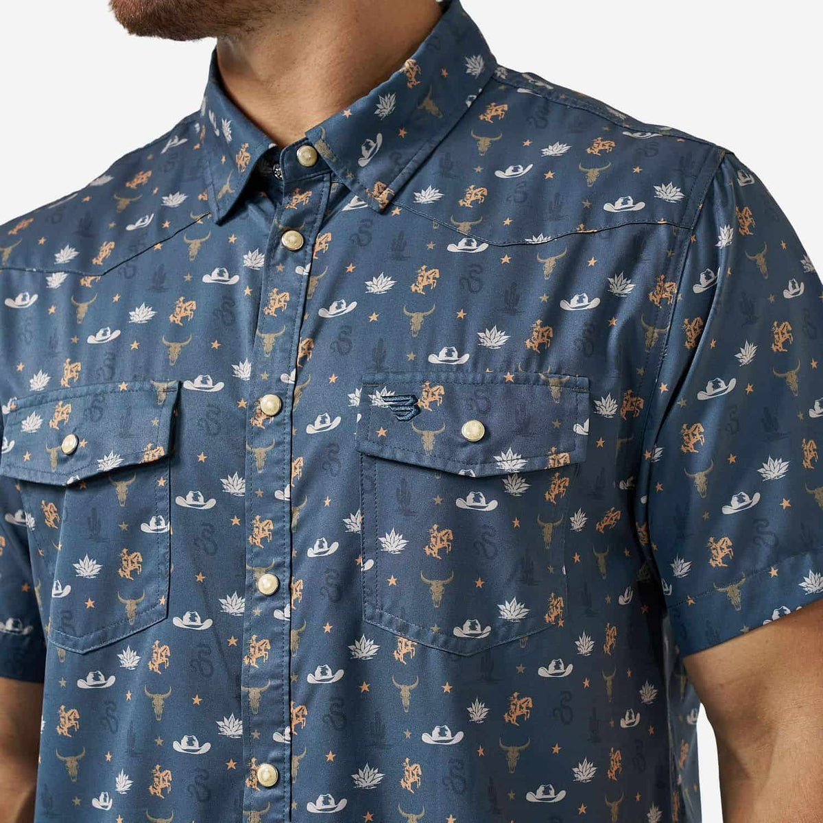 Performance Western Shirt - Desert Night