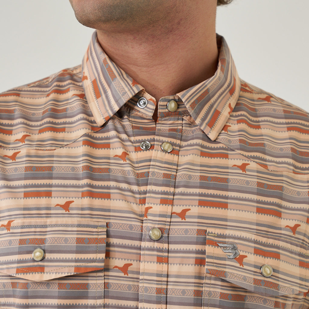 Performance Western Shirt - Duck Hunter Plaid