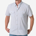 Performance Western Shirt -  Light Grey