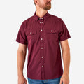 Performance Western Shirt - Maroon