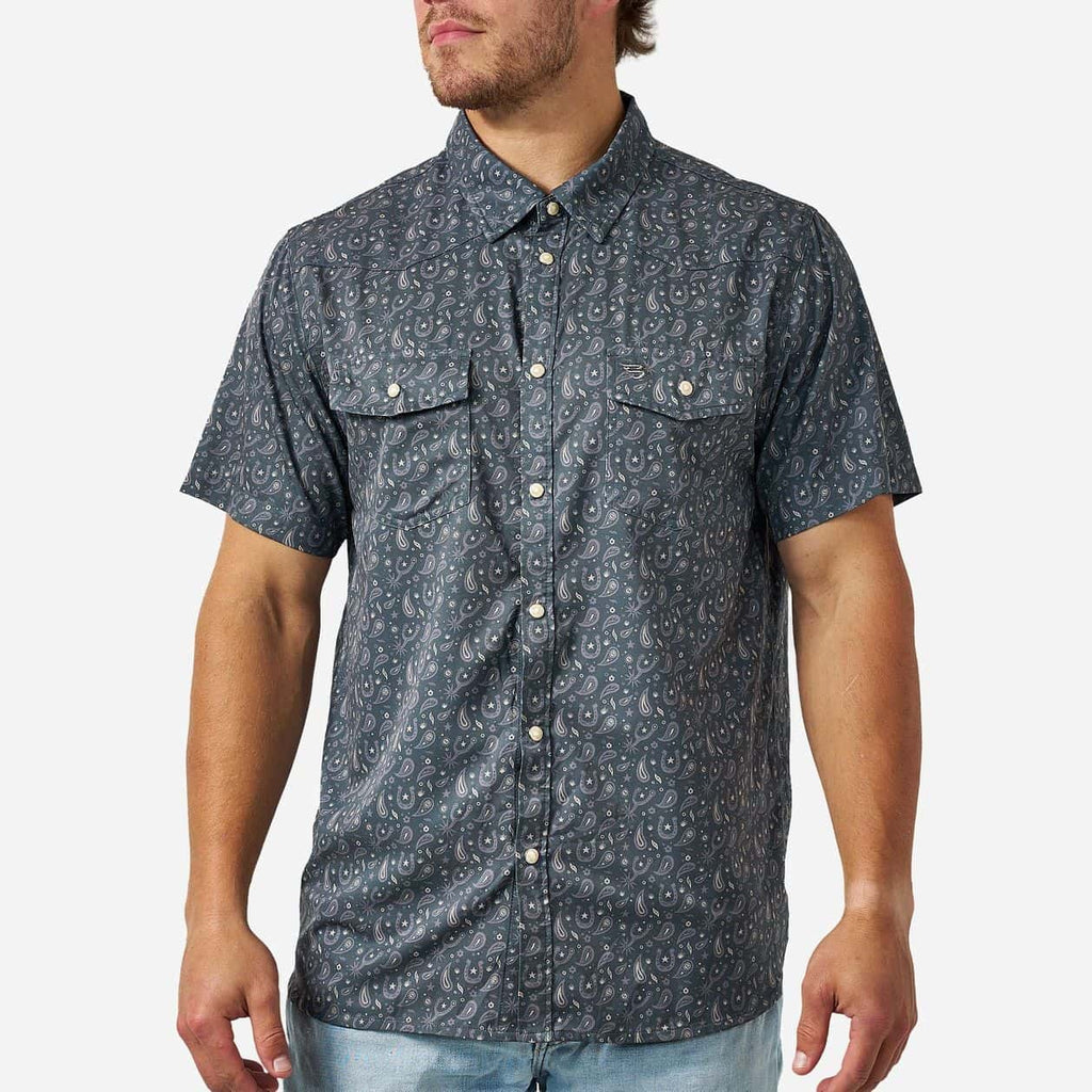 Performance Western Shirt - Paisley Spurs