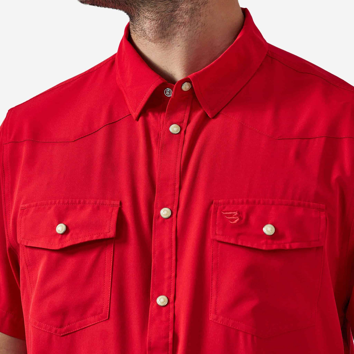 Performance Western Shirt - Red