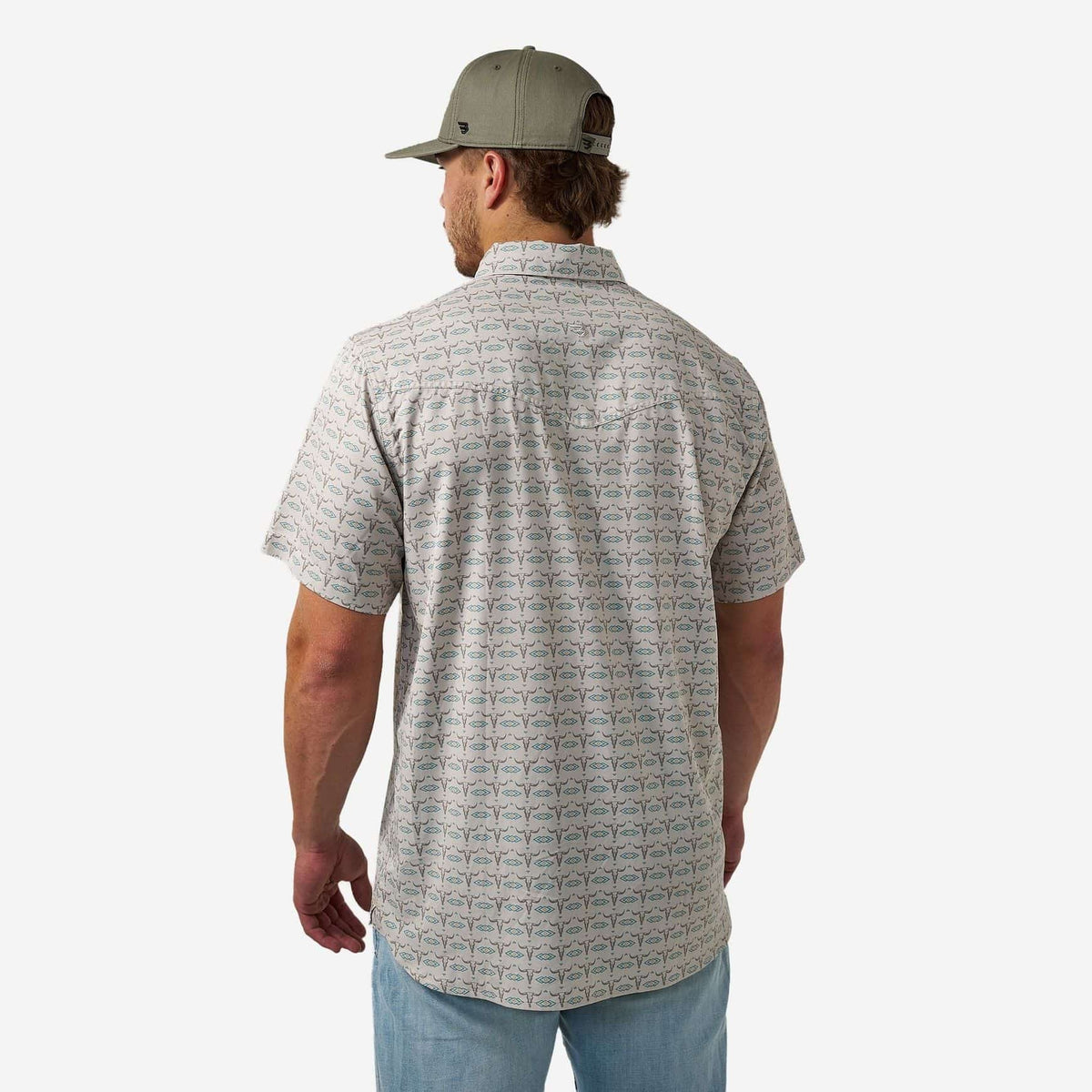 Performance Western Shirt - Skull Rancher