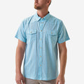 Performance Western Shirt - BURLEBO Ranch - Blue Jean