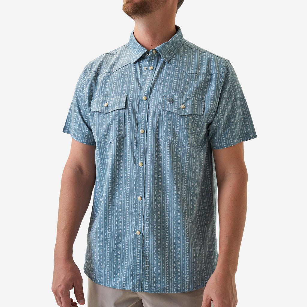Performance Western Shirt - BURLEBO Ranch - Sage