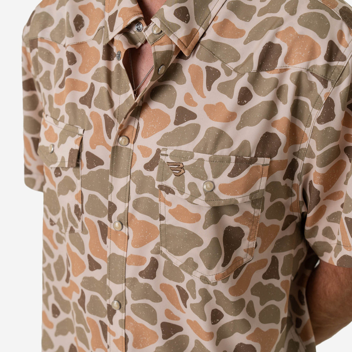 Performance Western Shirt -  Venado Camo