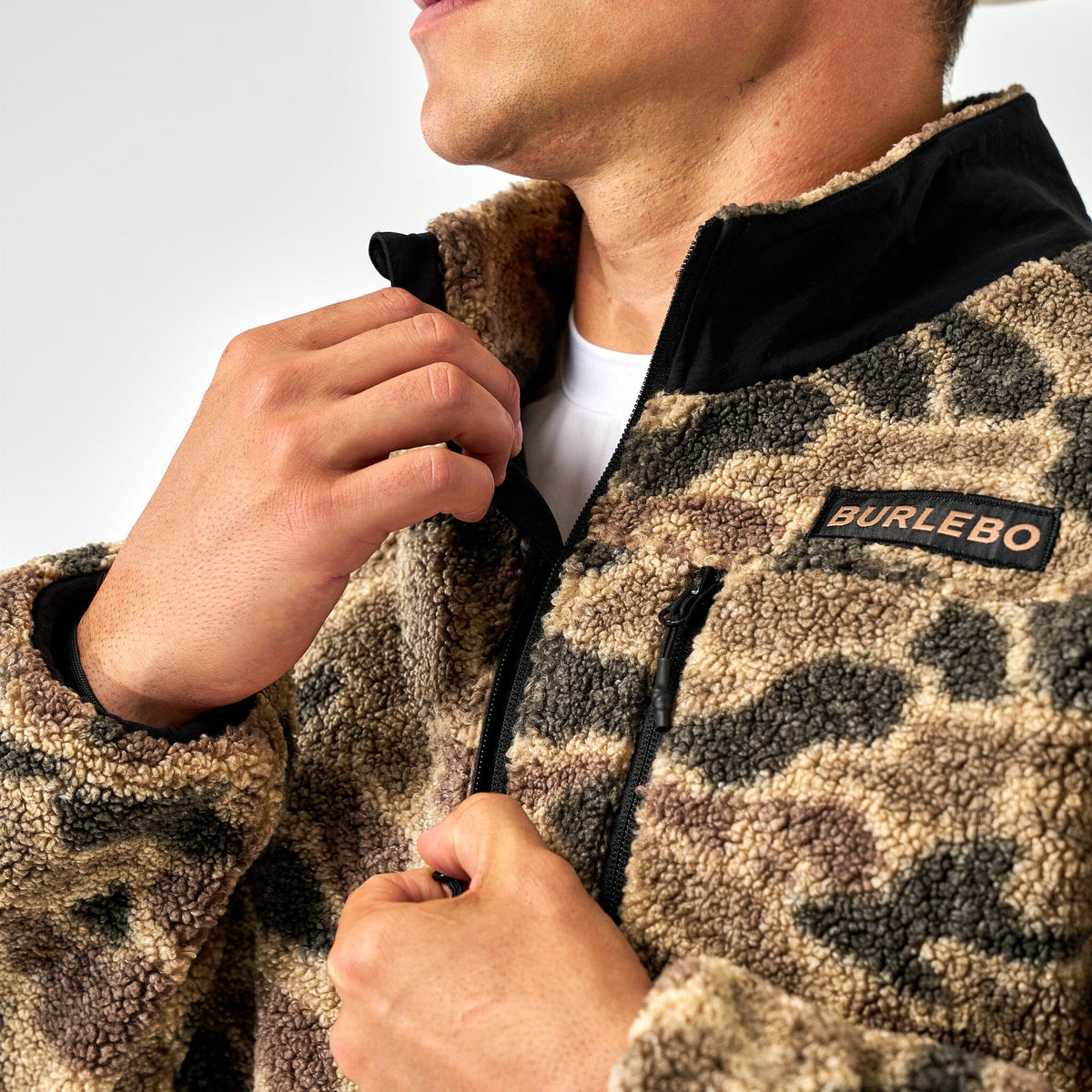 Sherpa - Quarter Zip - Rocky Mountain Camo