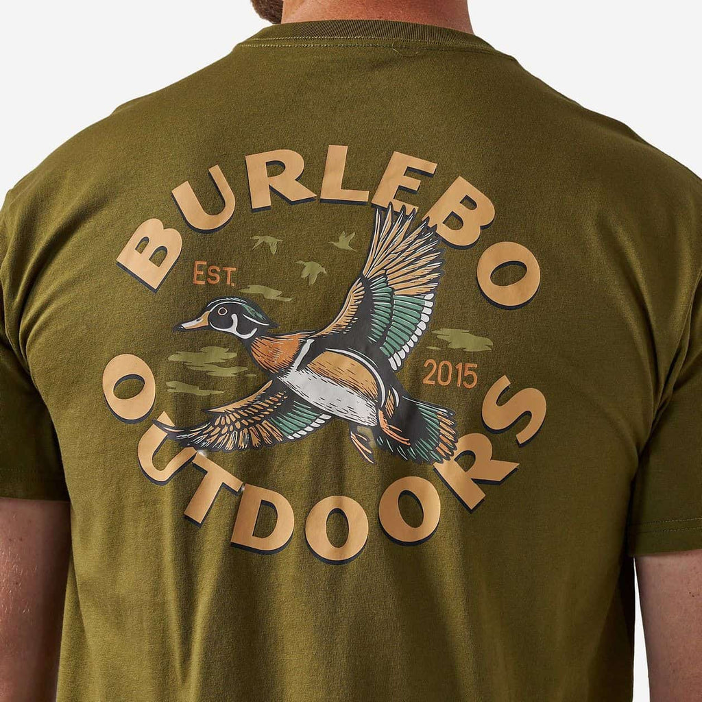 Short Sleeve Tee - Wood Duck - Hunter Green