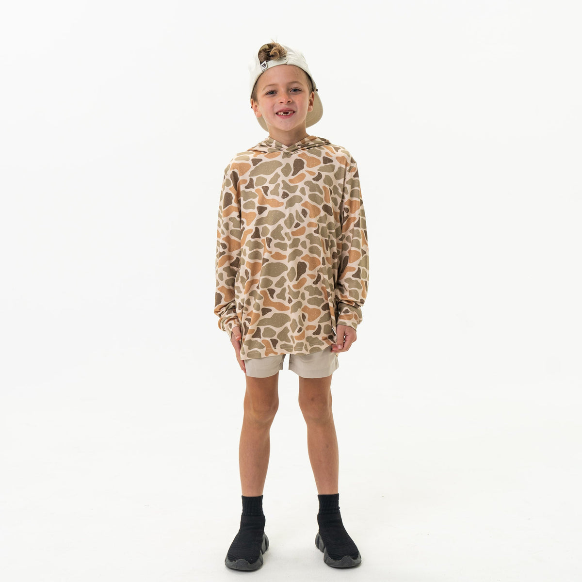Youth Performance Hoodie - Venado Camo
