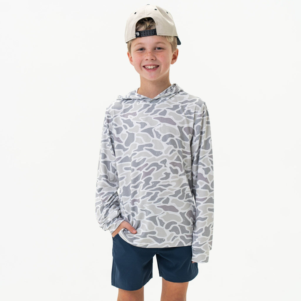 Father and Son Bundle - Performance Hoodie - White Camo