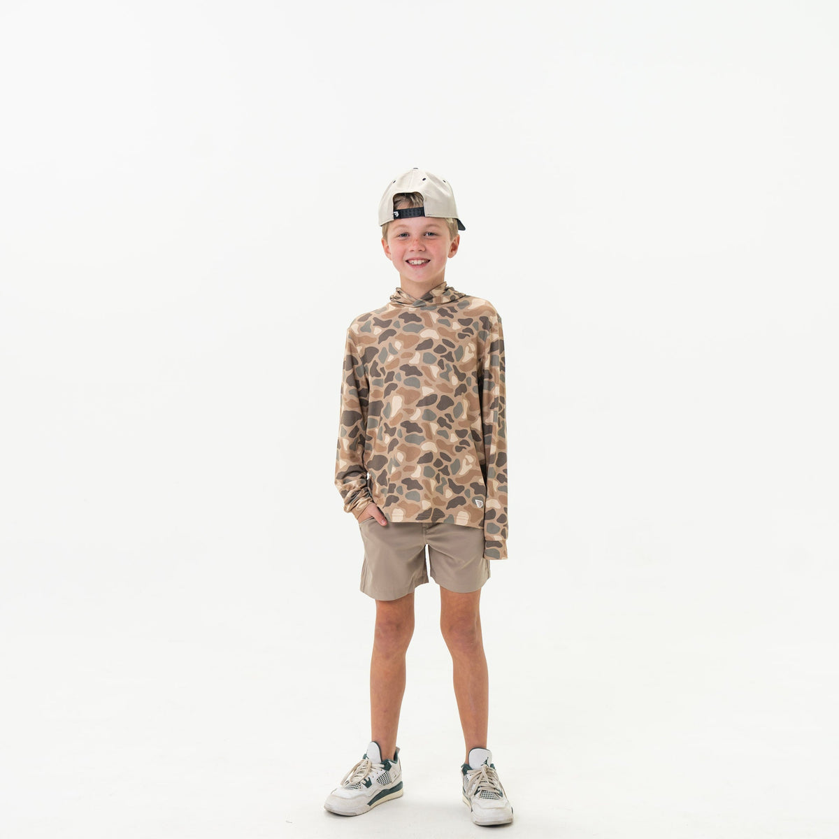 Youth Performance Hoodie - Pintail Camo