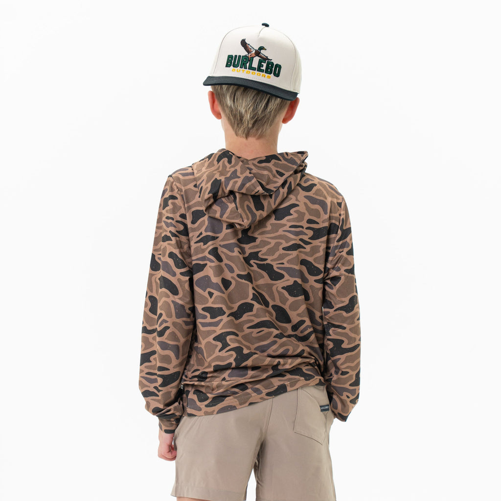 Youth Performance Hoodie - Gauge Camo