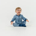 Baby Zip Up - Bluebonnet
