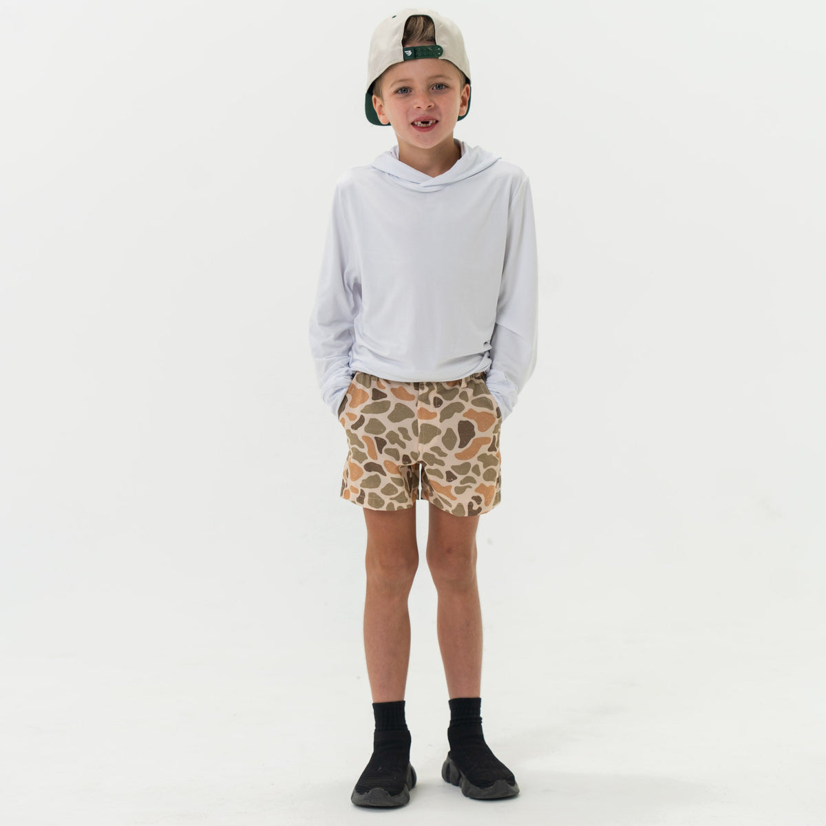 Youth Everyday Short - Venado Camo - Brown Pocket