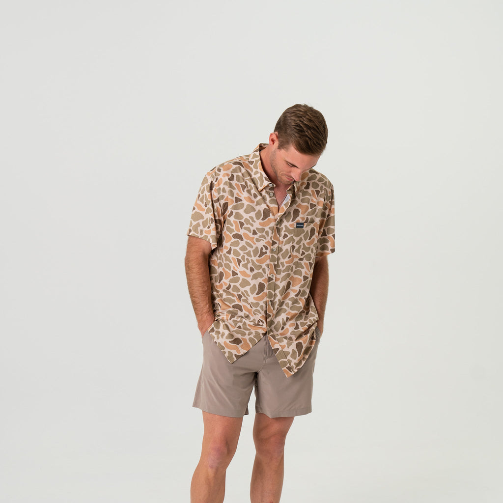 Performance Button Up - Venado Camo