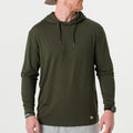 Performance Hoodie - Mallard Green